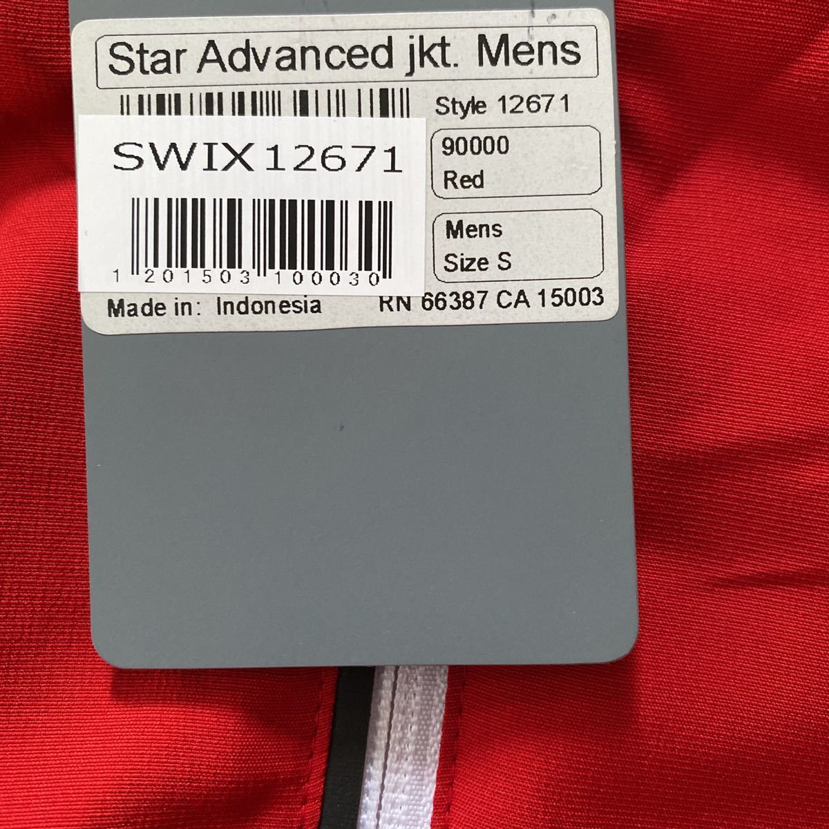 逆輸入 swixクロカンスキー Sサイズ 新品未使用タグ付 JKT オーバー