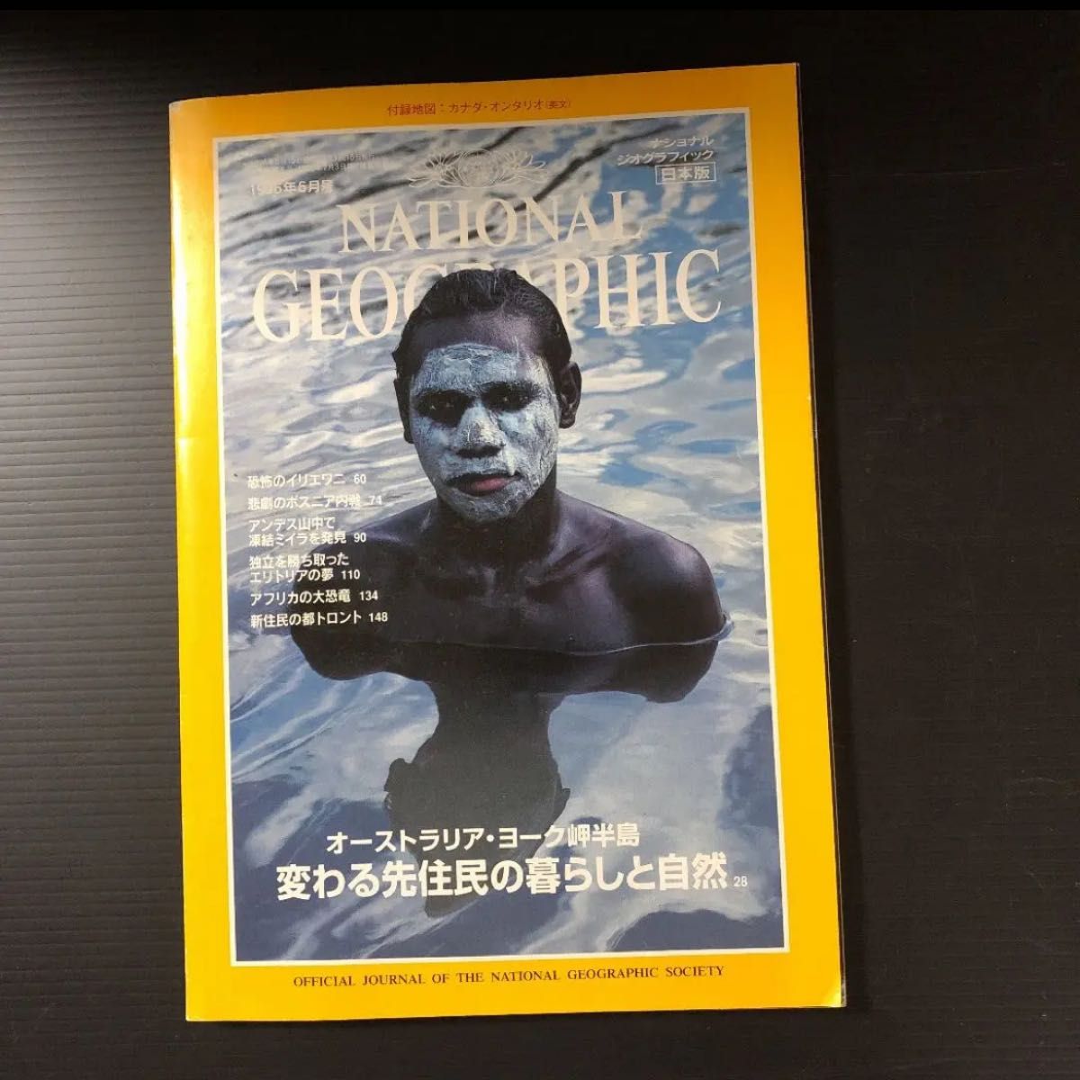 ナショナルジオグラフィック日本版1996年6月号