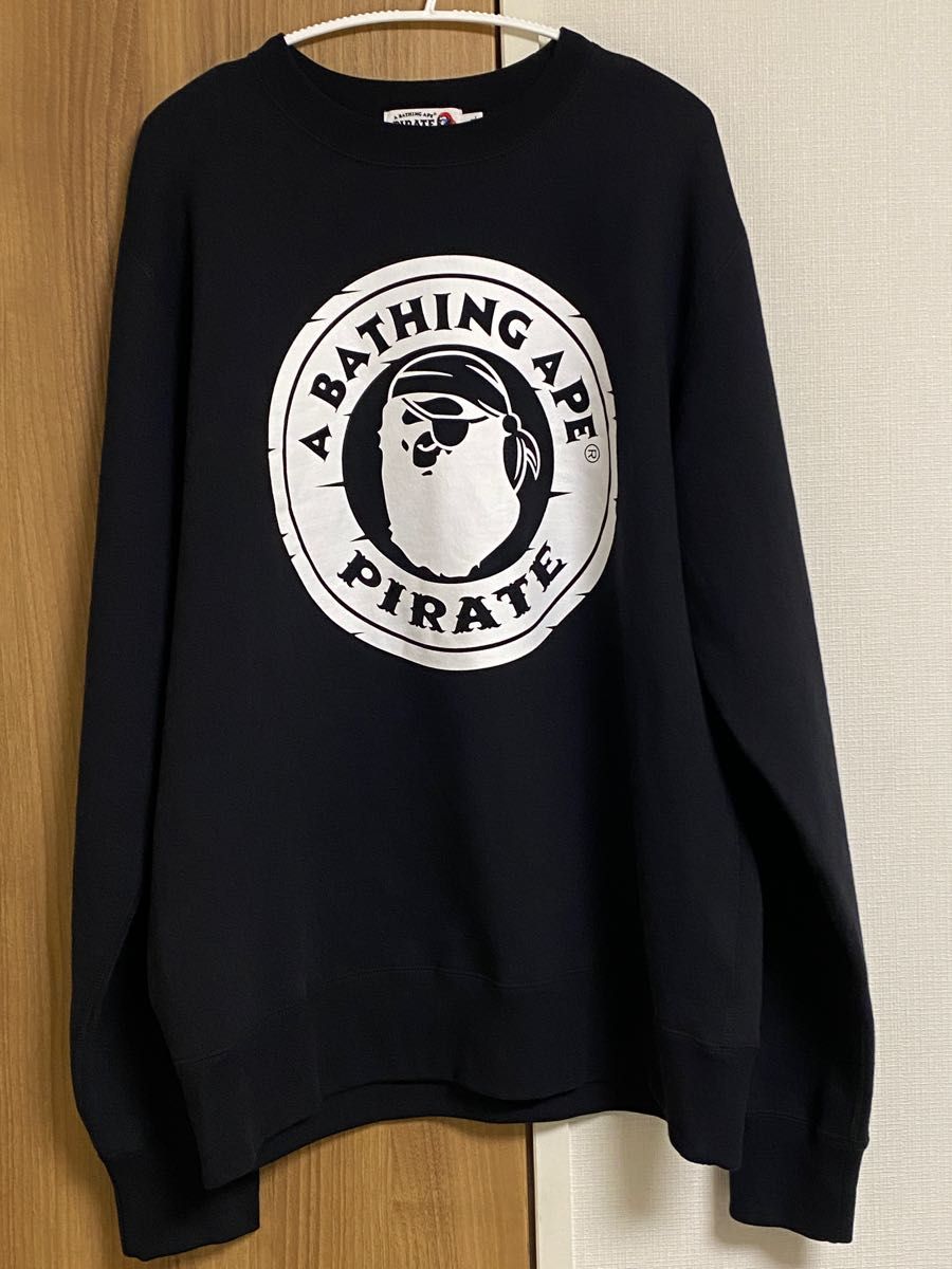 A BATHING APE アベイシングエイプ 裏起毛 スウェット　XL