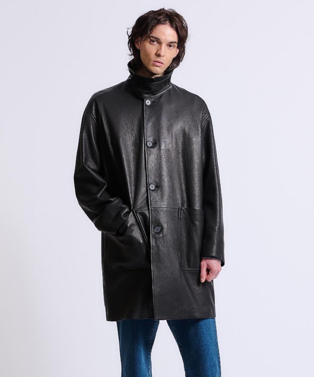21AW/超希少】AURALEE GOAT LEATHER COAT 3|Yahoo!フリマ(旧 21AW/超希少】AURALEE GOAT LEATHER COAT 3|Yahoo!フリマ(旧