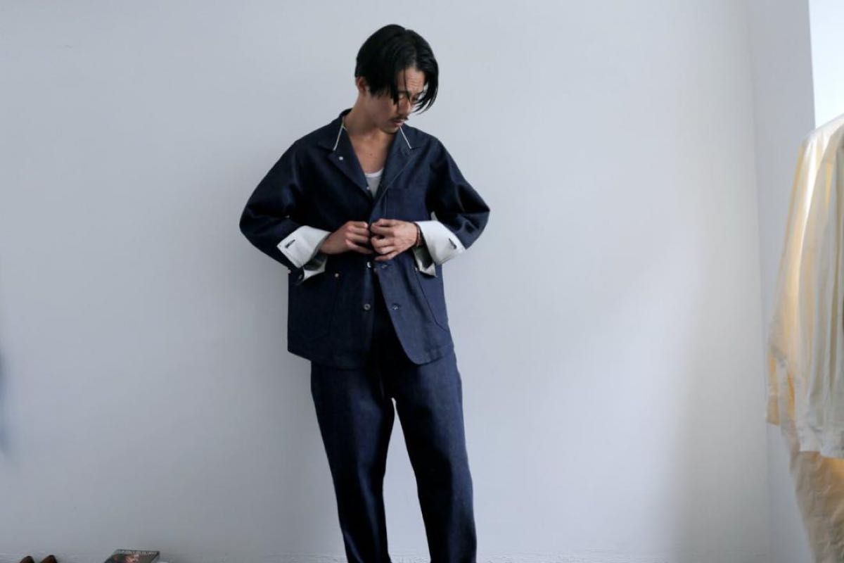22AW NICENESS BRIAN / ファイヤーマンデニムジャケット M | opts-ng.com