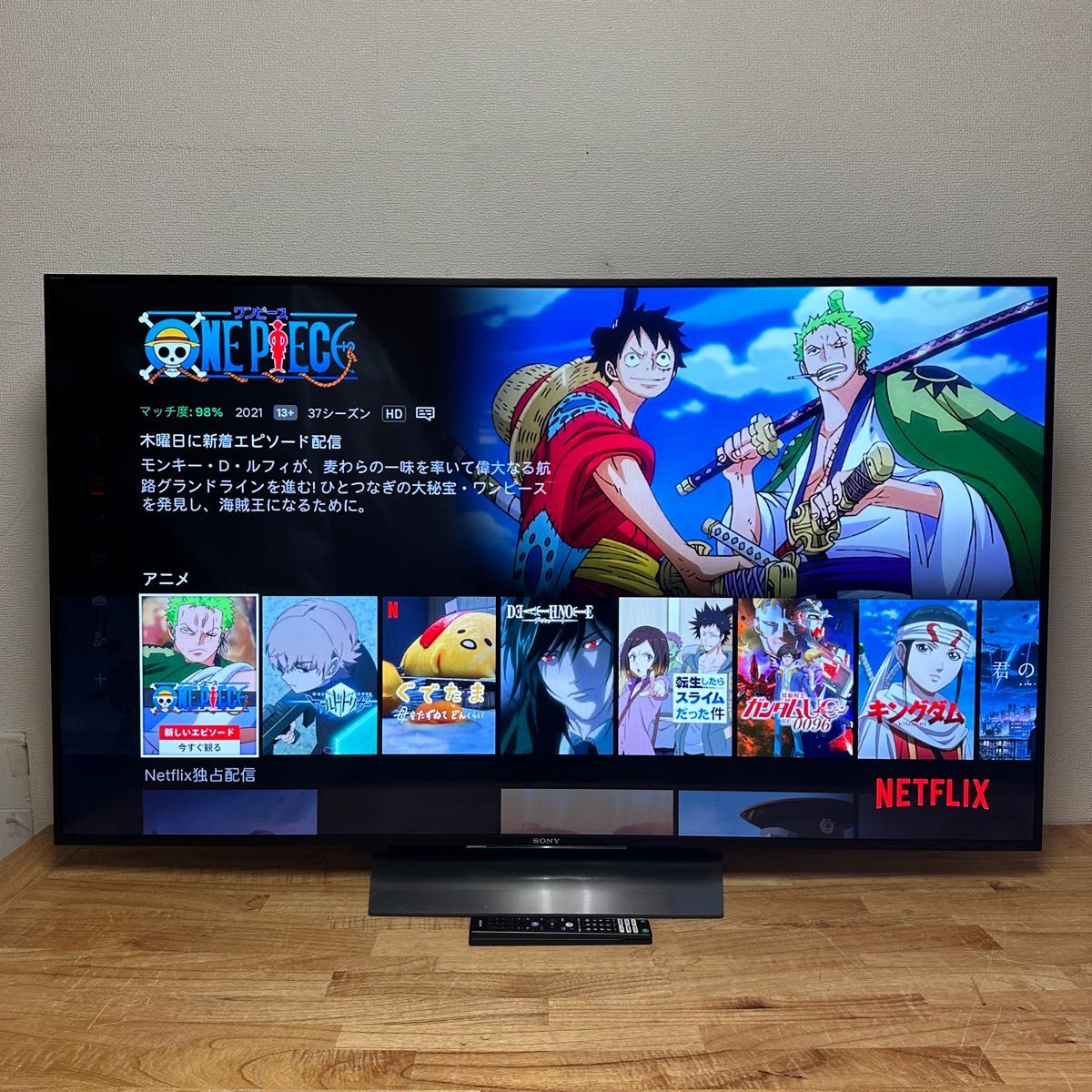 ソニー 65V型 4K 液晶テレビ KJ-65X8500D 2017年モデル|PayPayフリマ