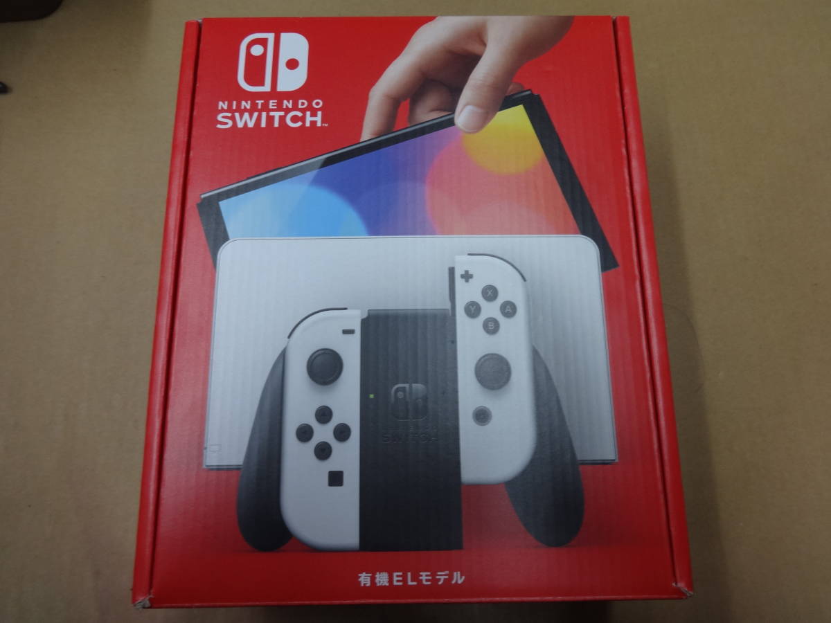 ません R163 Nintendo Switch ニンテンドースイッチ本体 有機EL版 未