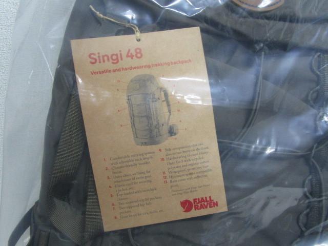 新品未開封」 フェールラーベン リュック シンギ 48 FJALL RAVEN Singi