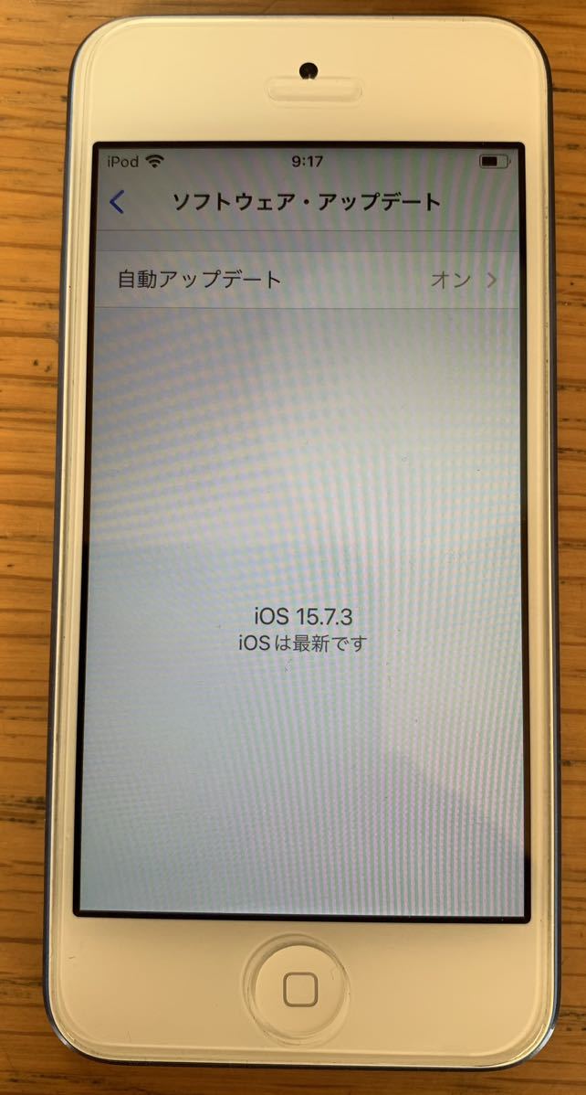 ☆ iPod touch 第７世代 32GB MVHU2J/A ブルー 中古 ☆_画像2