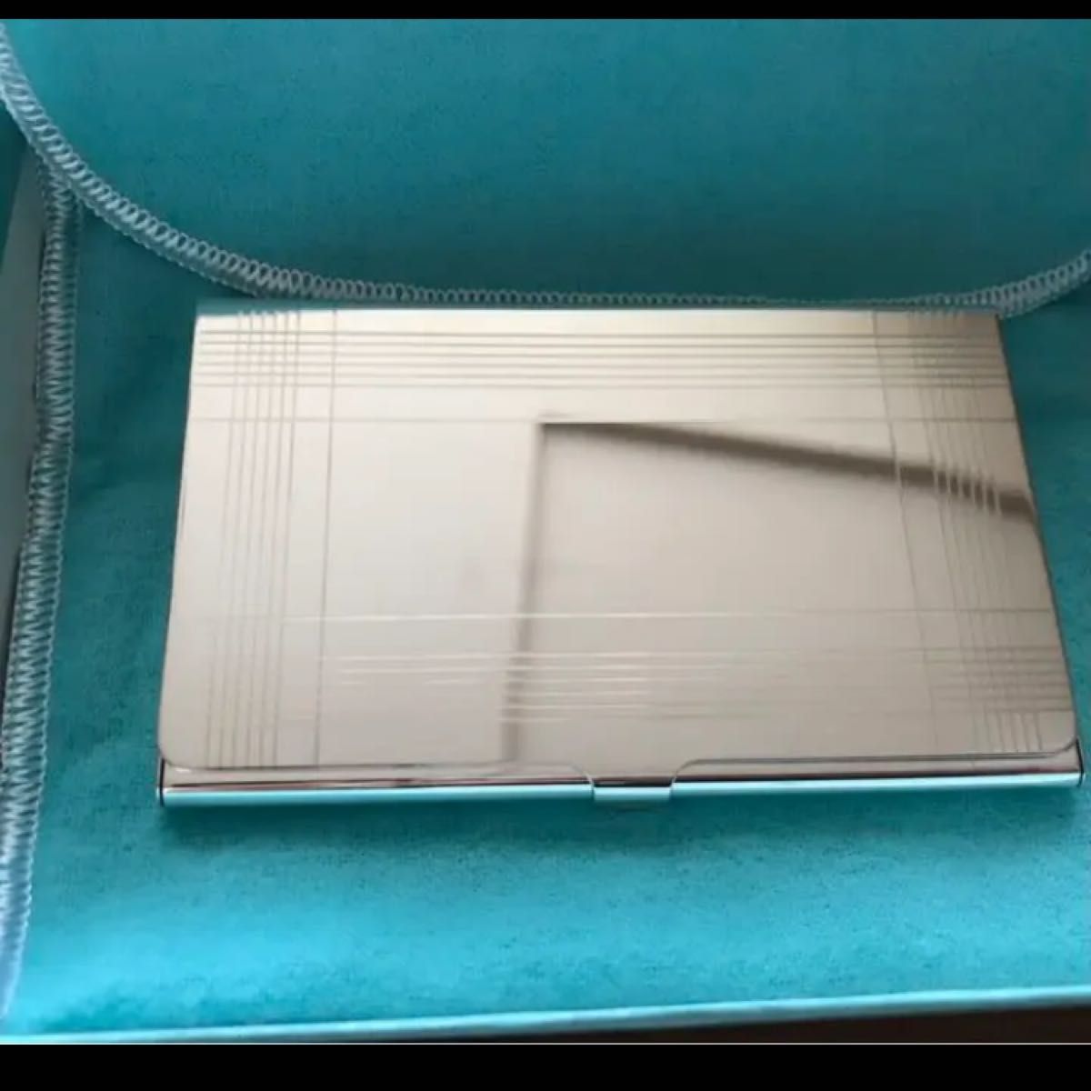 ティファニー ストライプライン カードケース 名刺入れ | lokomotivblog.hu