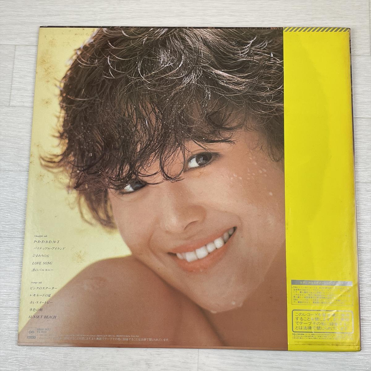 さ529　即決 LP レコード 松田聖子-Pineapple(パイナップル)_画像2