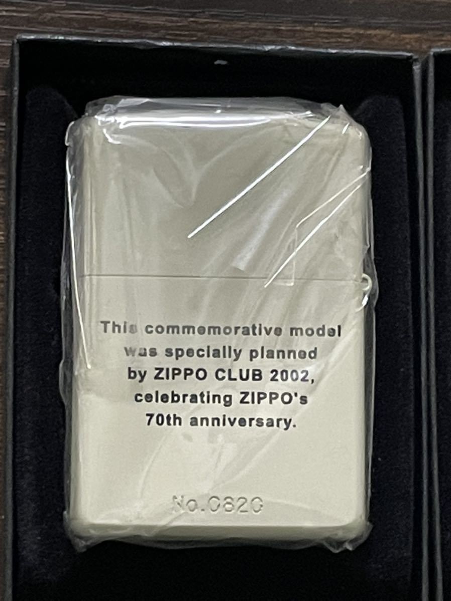 zippo WINDY 70th anniversary 2点セット ウィンディ 70周年記念 2002年製 commemorateve コメモラティブ　 シリアルナンバー 有り