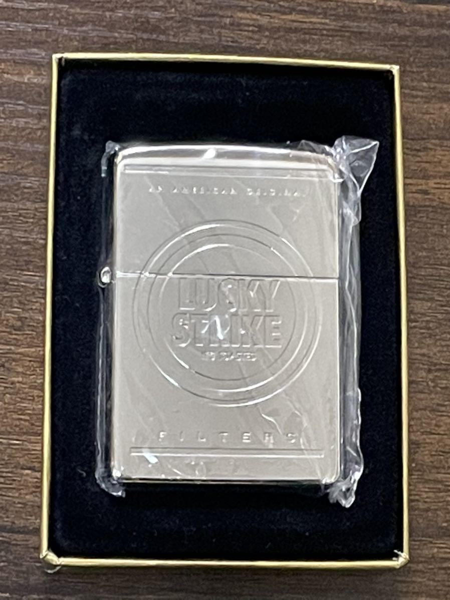 zippo LUCKY STRIKE IT S TOASTED 両面デザイン ラッキーストライク 2003年製 限定品 シルバー FILTERS silver AN AMERICAN ORIGINAL