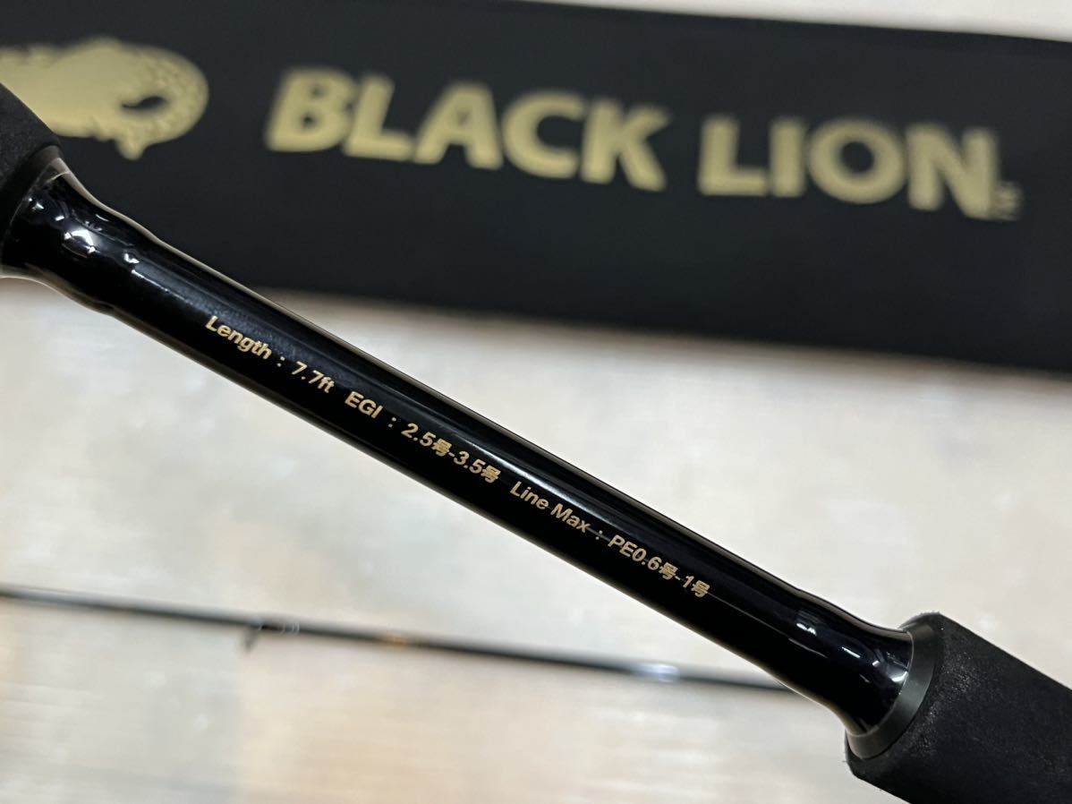 ネット買い ブラックライオン ラーテル77 エギングロッド www.razaz4ad.com