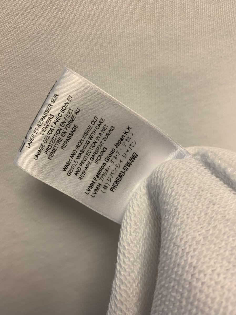 正規 未使用 21SS Givenchy ジバンシィ 袖 ロゴ クルーネック スウェット シャツ 白 XL BMJ05W30AF