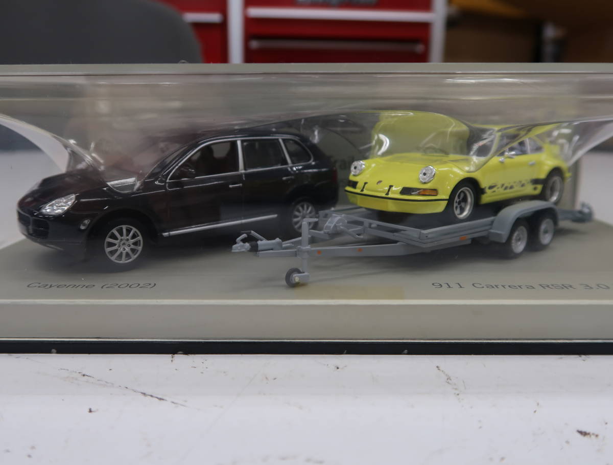 ポルシェ 純正 世界限定1500個 カイエントレーラーセット 1974年 ポルシェ 純正 世界限定1500個 カイエントレーラーセット 1974年