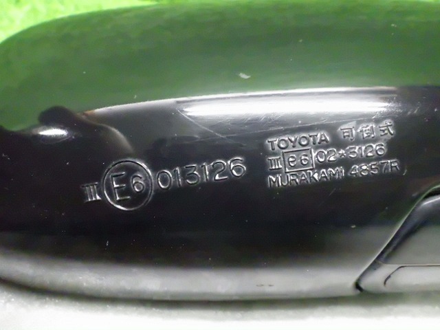  Toyota CT198V Caldina right door mirror 3 pin manual storage 230210029