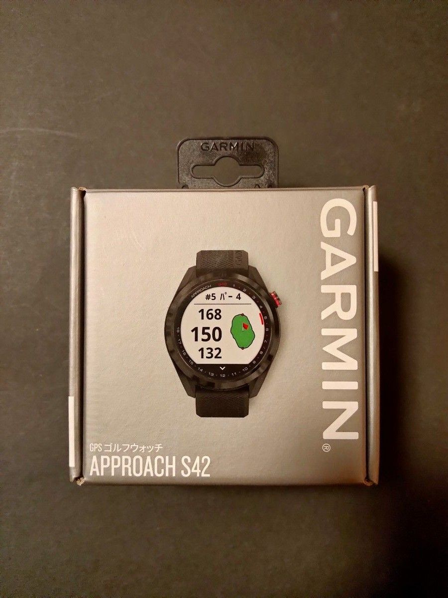 ランキング2020 美品 GARMIN アプローチS42 Garmin GPS ブラック