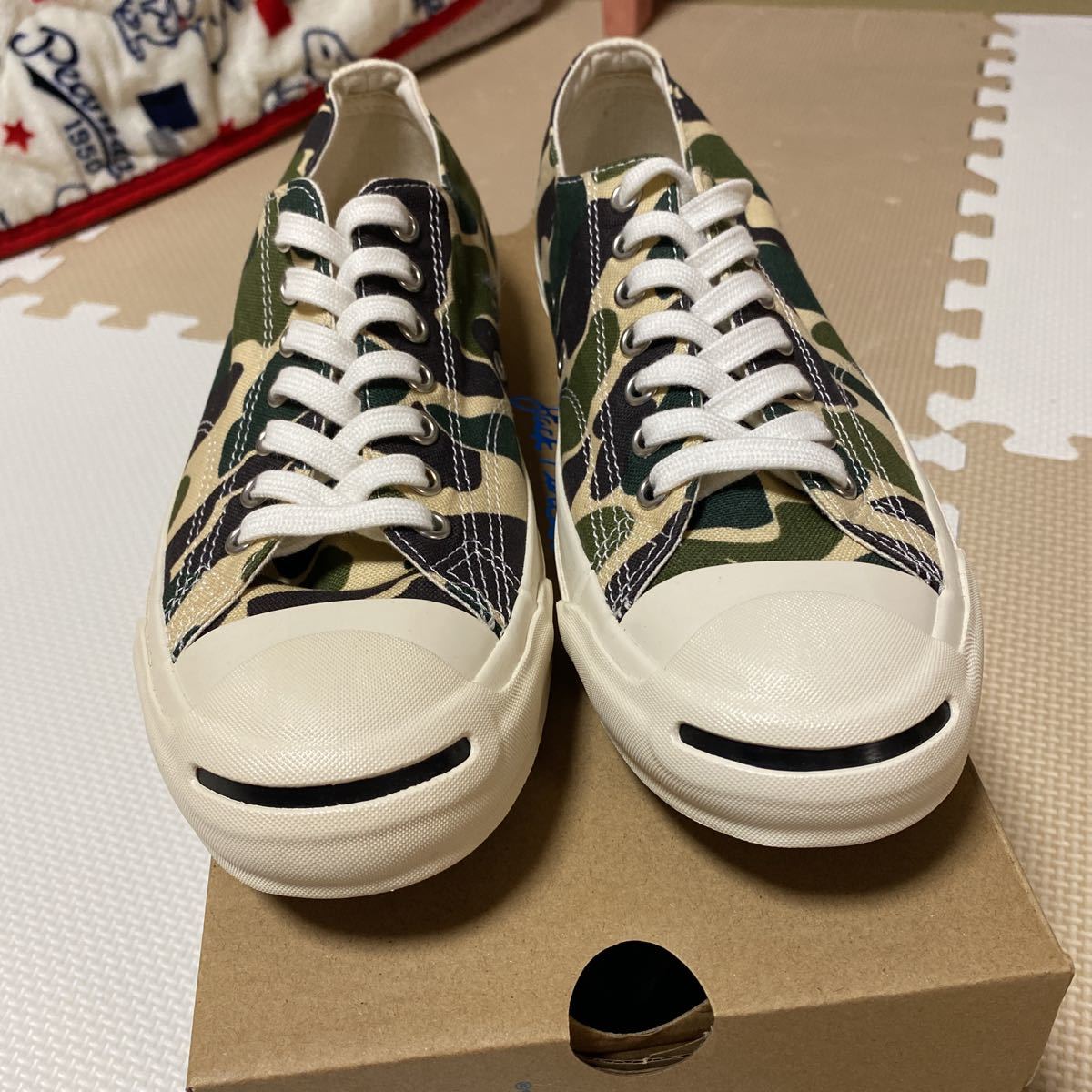 CONVERSE コンバースジャックパーセル JACK PURCELL CAMO 26cm US 7.5の画像1