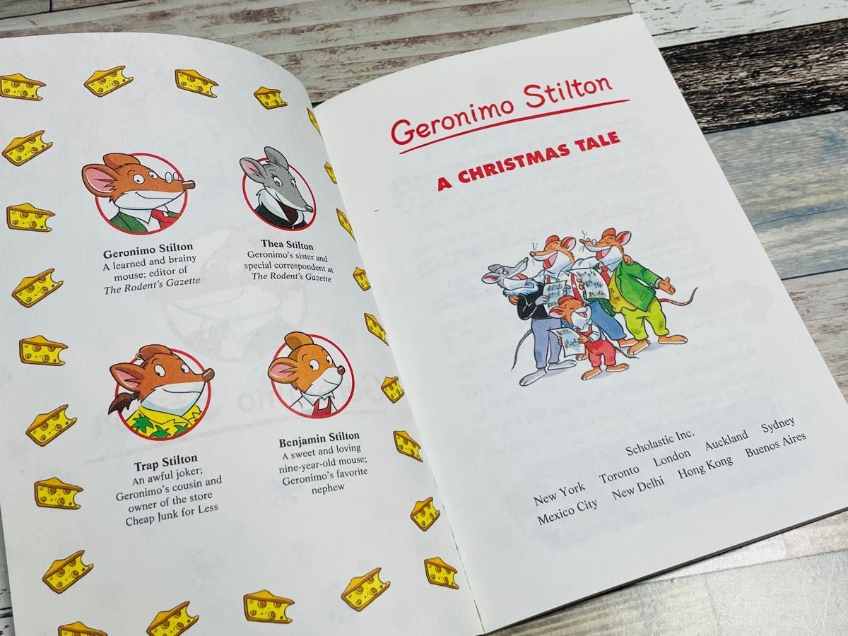英語 児童書　子供向け Geronimo Stilton クリスマス 洋書