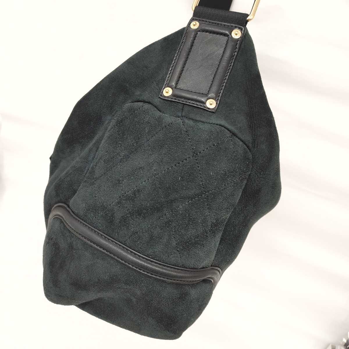 4個まで郵便OK (C2-153)CHANEL ココマーク ムートン スエード レザー