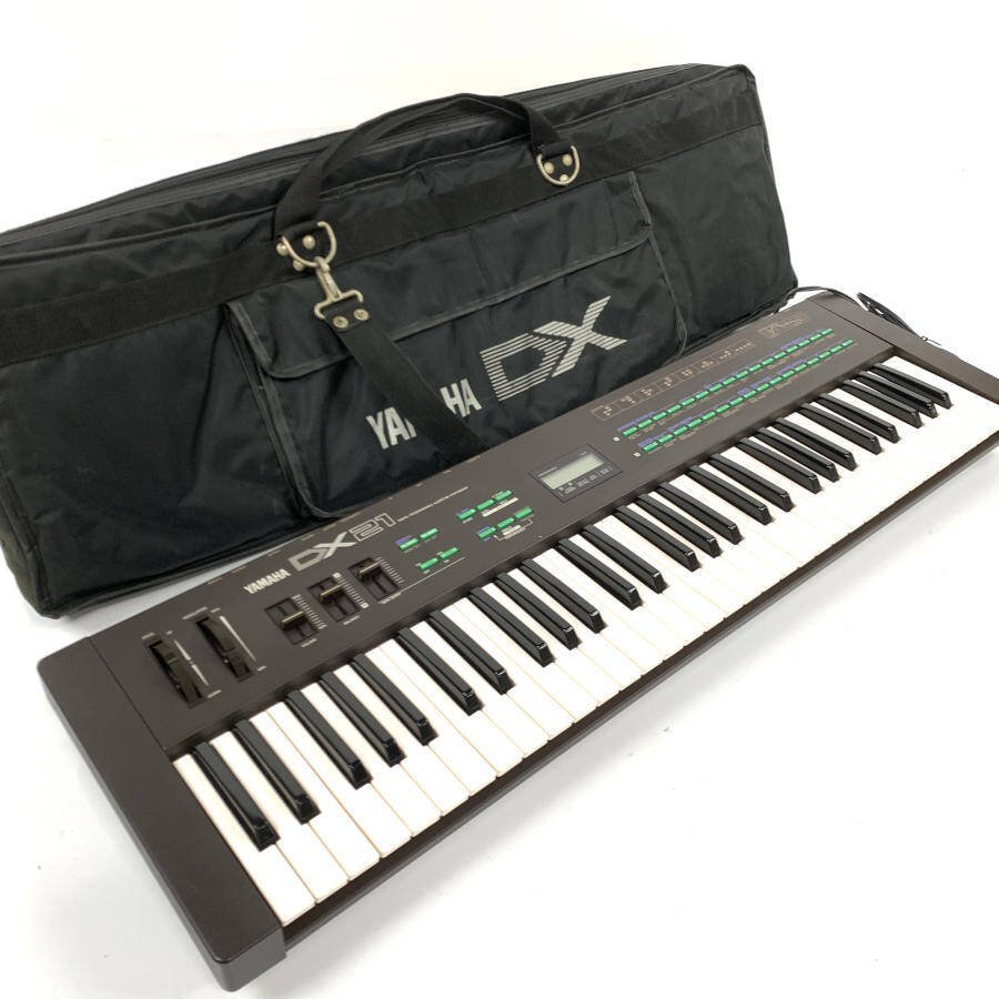 ヤフオク! - YAMAHA ヤマハ DX21 シンセサイザー ソフトケー...