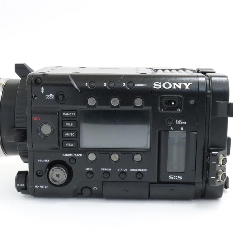 ソニー CineAlta 4Kカメラ　SONY PMW-F55　0.7型有機ELビューファインダー DVF-EL100　ARRIサポートシステム付！　メモリーカムコーダー 4K_機能問題ありません！