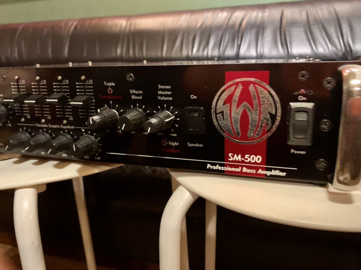 メール便送料無料05 【送料込】SM-500 Professional Bass Amplifier