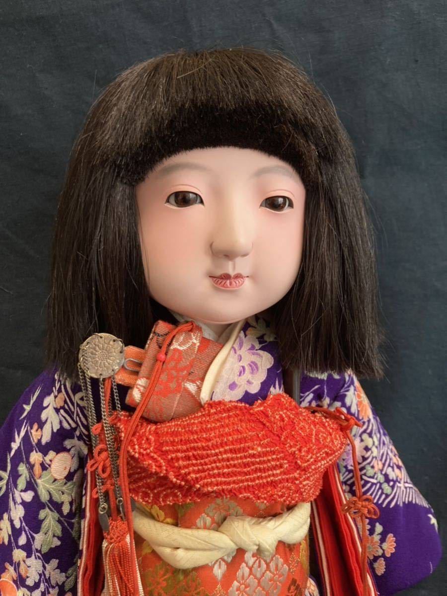 市松人形 けうゑや 並河人形店 15号 アンティーク 玩具 雛人形 ビスクドール 日本人形 戦前