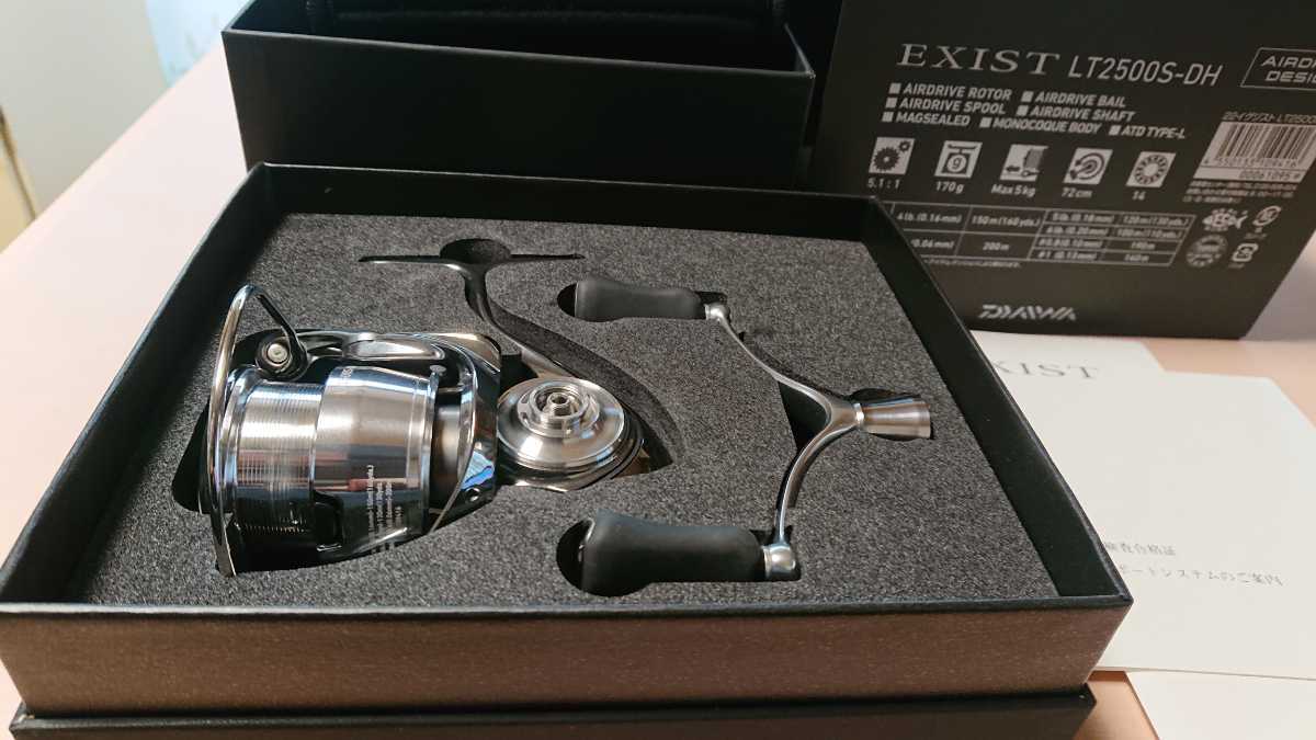 ダイワ DAIWA 22EXIST LT2500S-DH used品ダイワ learntor.ng