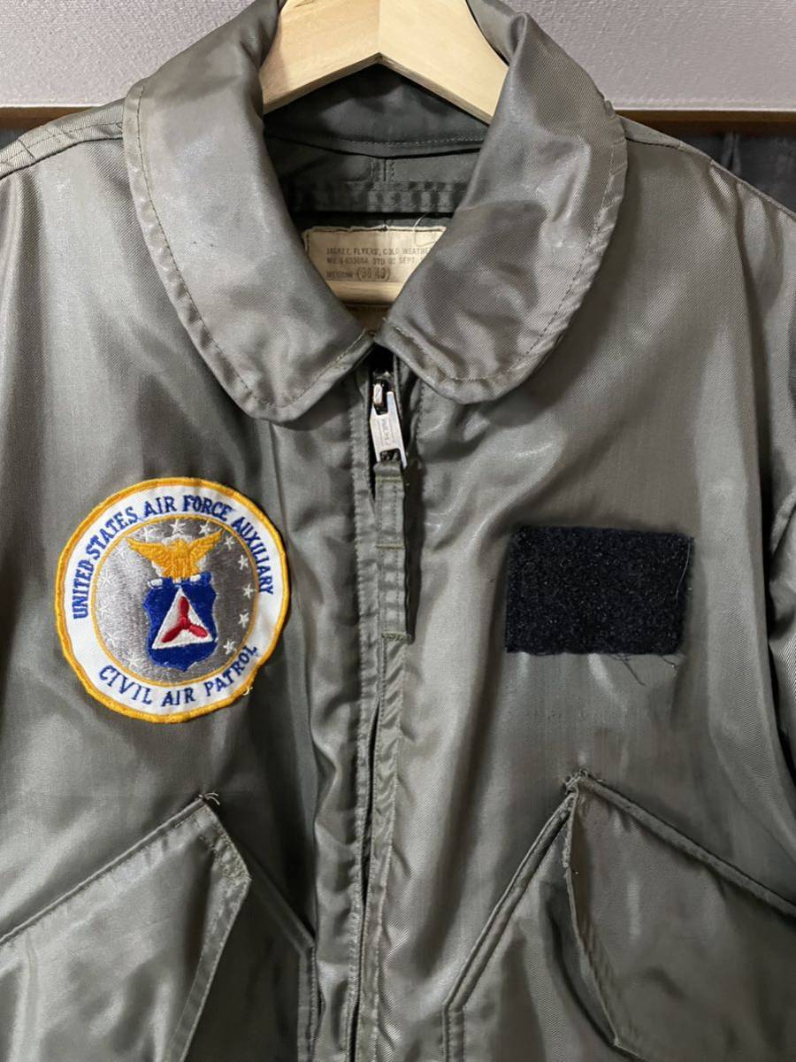 70s CWU-45P 初期モデル 米軍実物 トップガン MA-2 (税込) www.esn