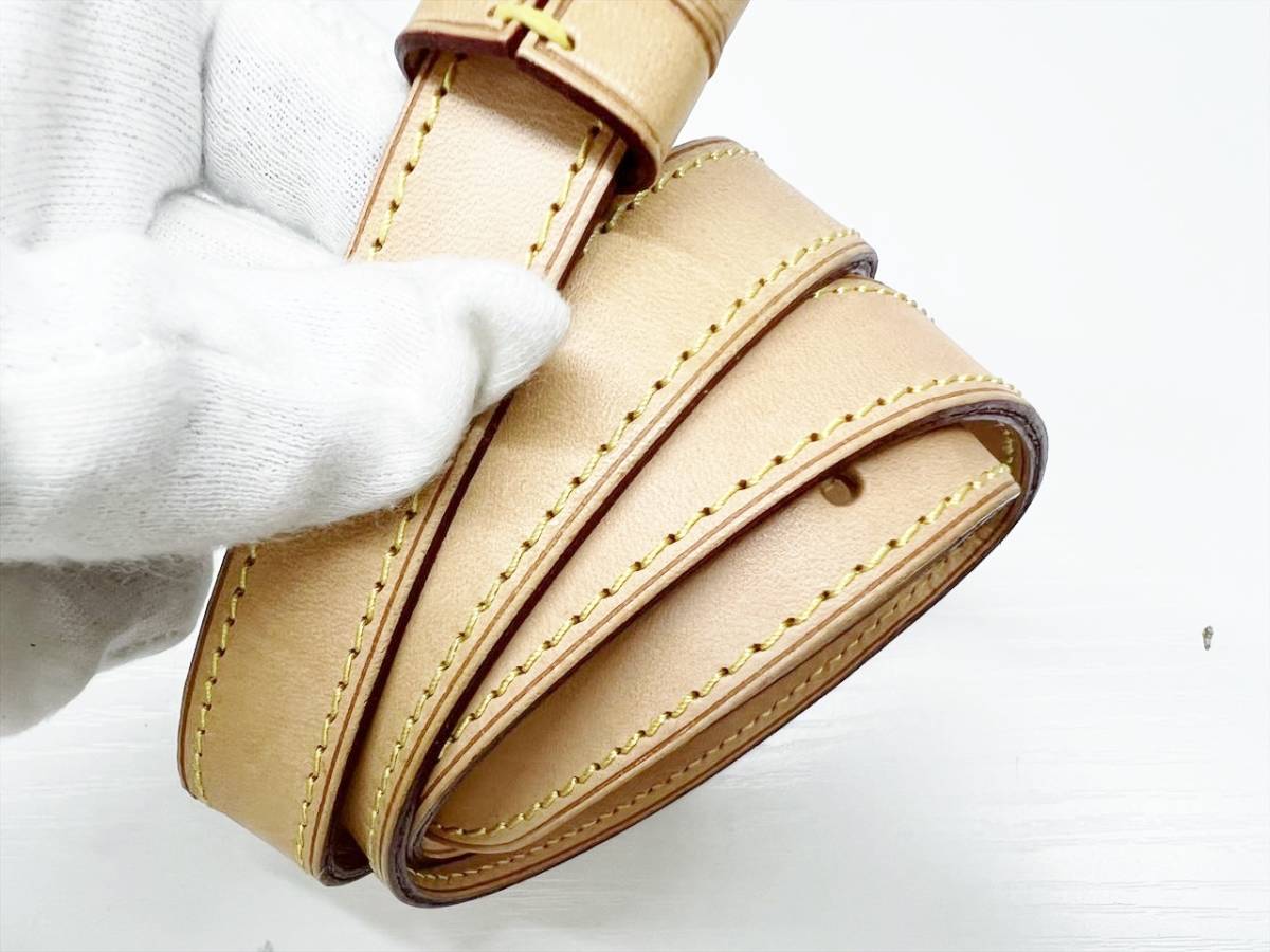 美品 Louis Vuitton ルイヴィトン ヌメ革 ベルト ゴールド金具 79～85