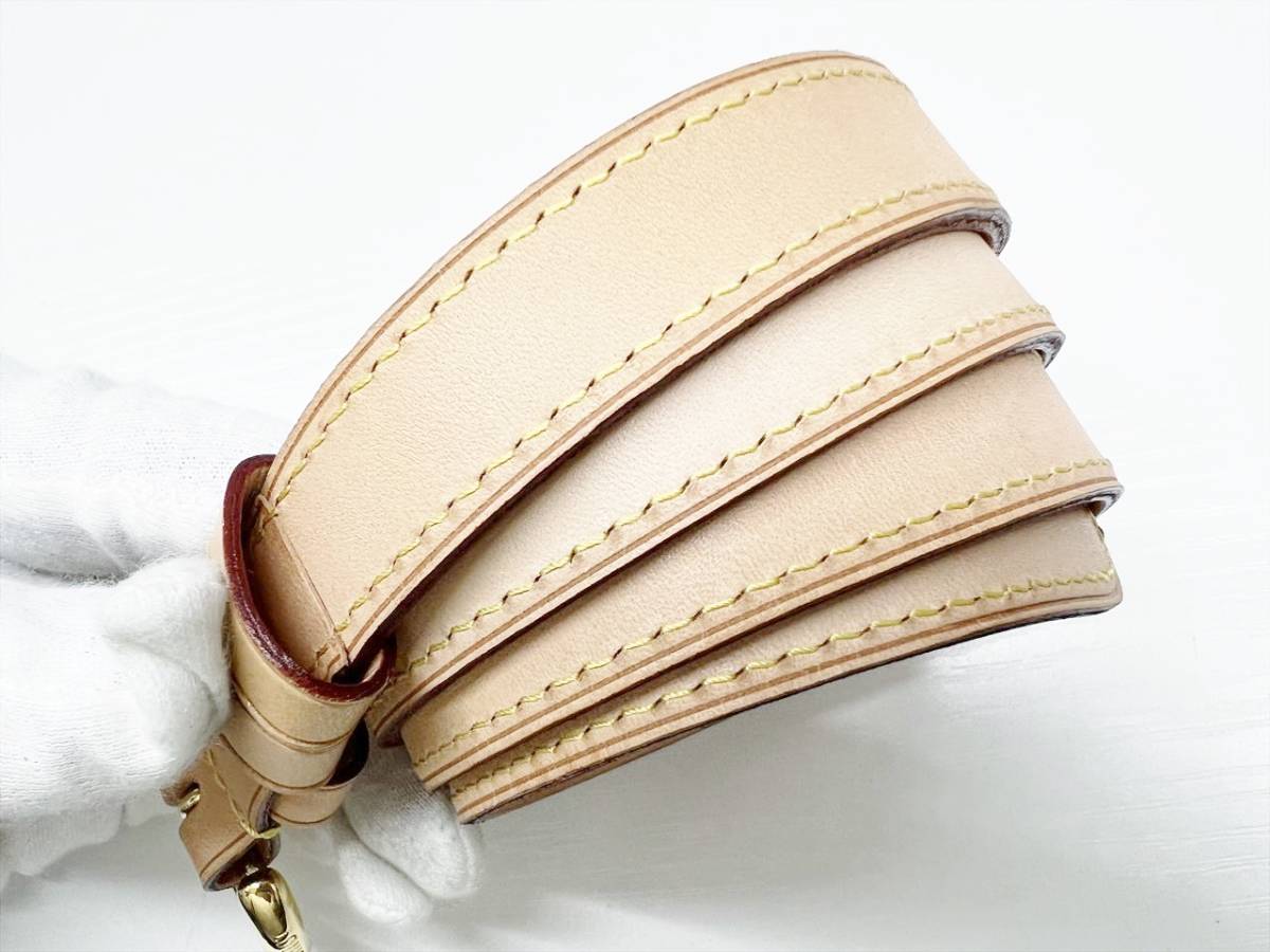 美品 Louis Vuitton ルイヴィトン ヌメ革 ベルト ゴールド金具 79~85 美品 Louis Vuitton ルイヴィトン ヌメ革 ベルト ゴールド金具 79~85