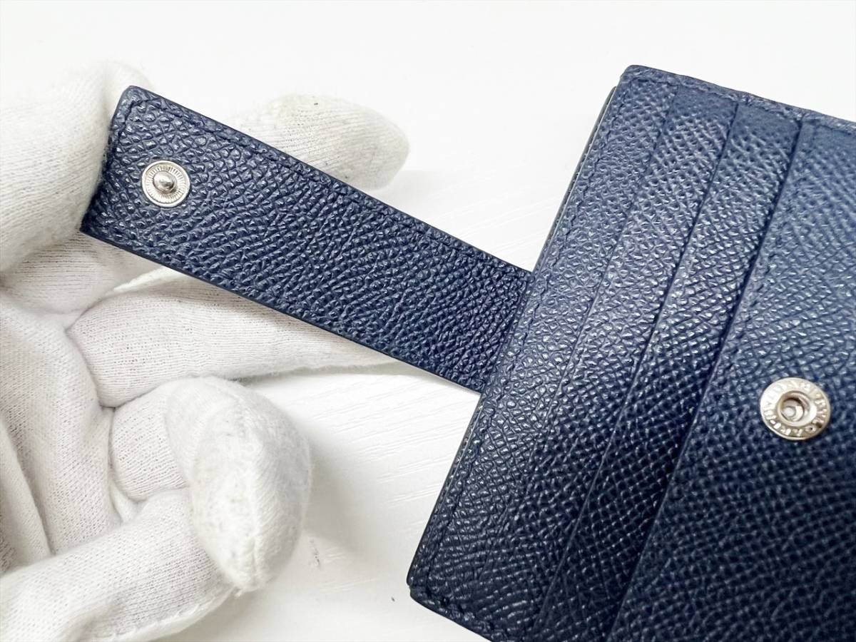 未使用保管 美品 BVLGARI ブルガリ マン ベルト カードホルダー カード