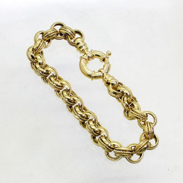 ◎美品◎14金 イタリア製 ブレスレット cinema.sk
