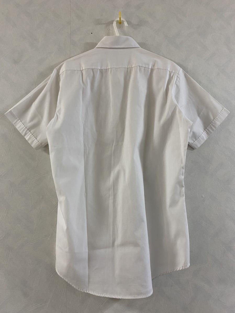 Unitog ワークシャツ サイズ15-15 1/2 ユニトグ アメリカ製 ヴィンテージ 半袖シャツ USA製 ワッペン 古着_画像5