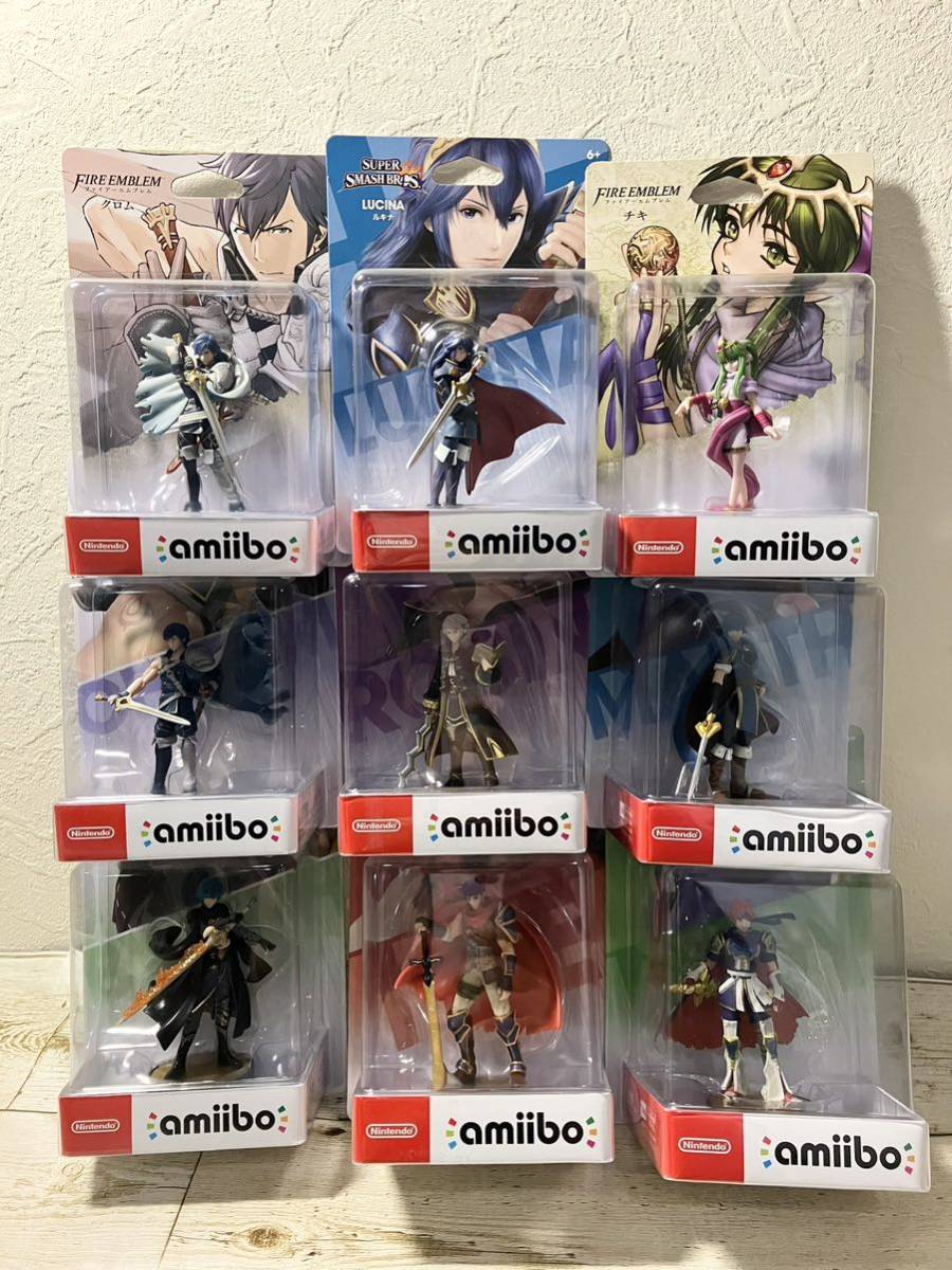 2022年春夏 amiibo スマブラ ファイアーエムブレム 9体セット 新品