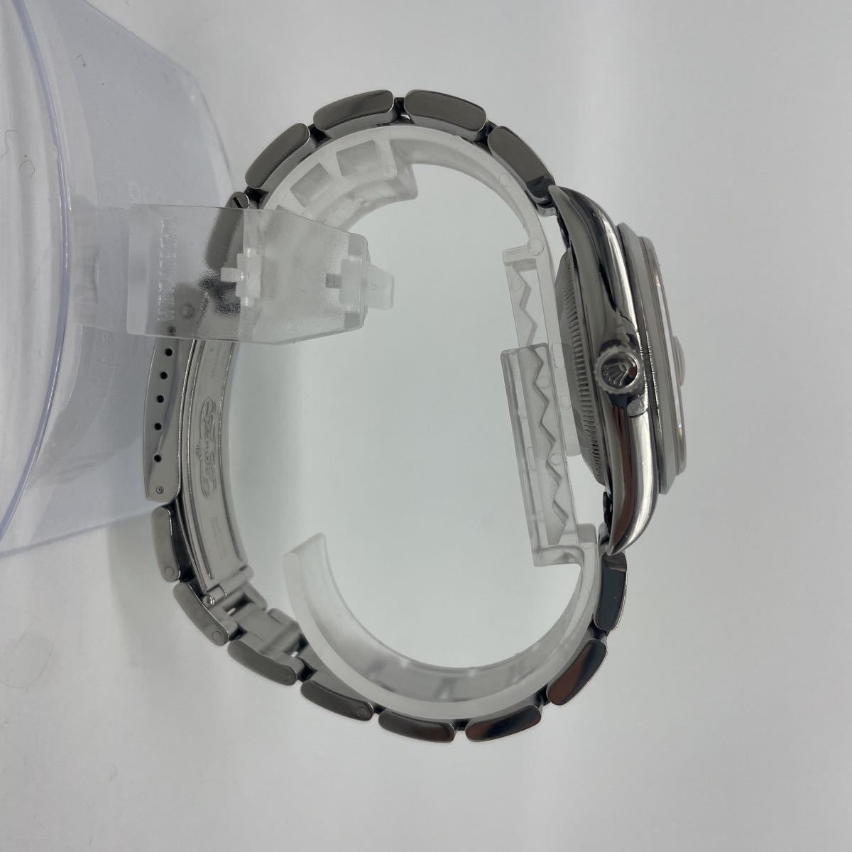 ROLEX ロレックスオイスターパーペチュアル デイト　自動巻き 15200 A番　青文字盤　腕時計_画像3