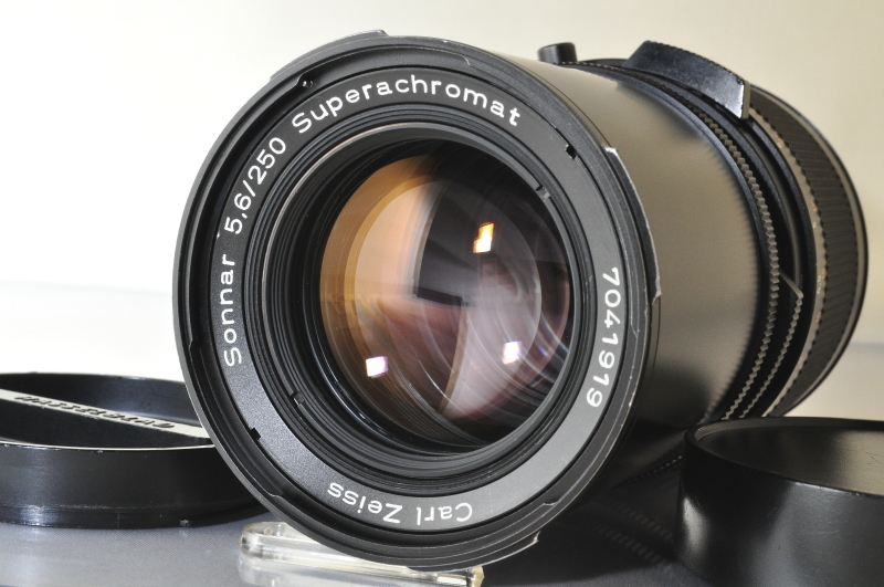 使い勝手の良い】 CF Sonnar Zeiss Carl Hasselblad 極上品 250mm Lens