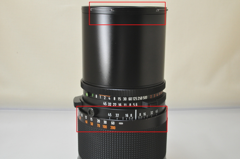 極上品 Hasselblad Carl Zeiss Sonnar CF 250mm F/5.6 Superachromat