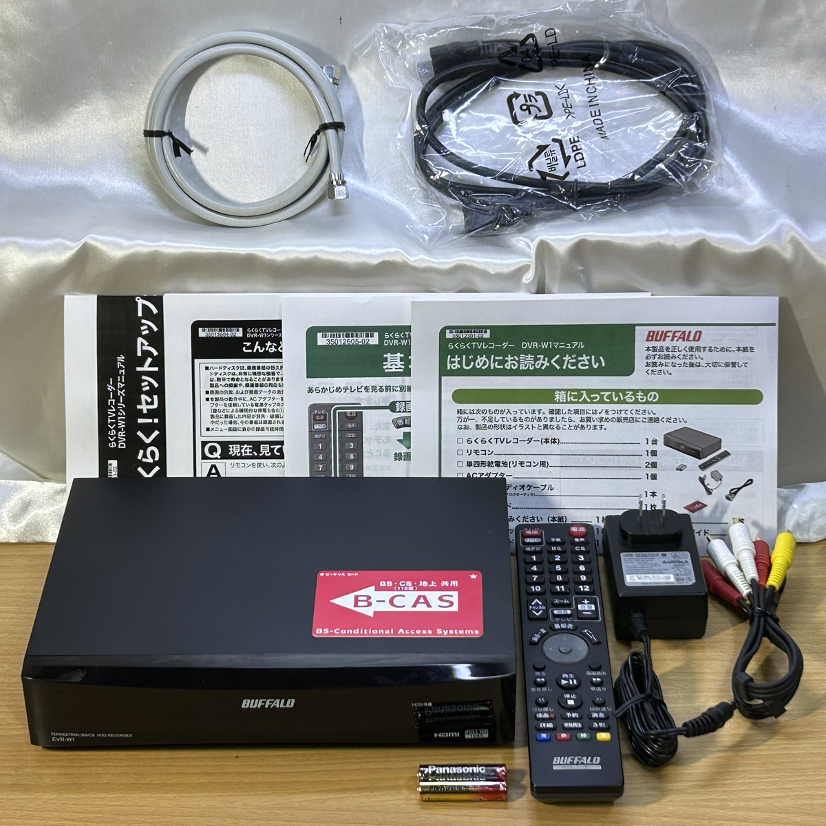 男性に人気! 極美品 BUFFALO HDDレコーダー 2TB DVR-W1 2.0T