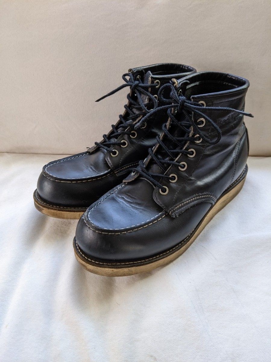 送料込　2000年製　Red Wing 8130 8D　刺繍羽タグ REDWING アイリィッシュセッター　　黒セッター