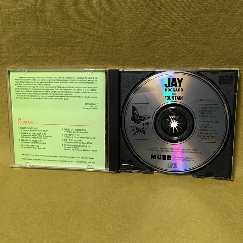 【送料無料】 Jay Hoggard - The Fountain 【CD】 Muse Records - MCD 5450_画像3