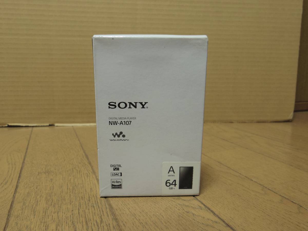 低価特価】 SONY（ソニー） NW-A107 (B) [64GB ブラック] ハイレゾ対応