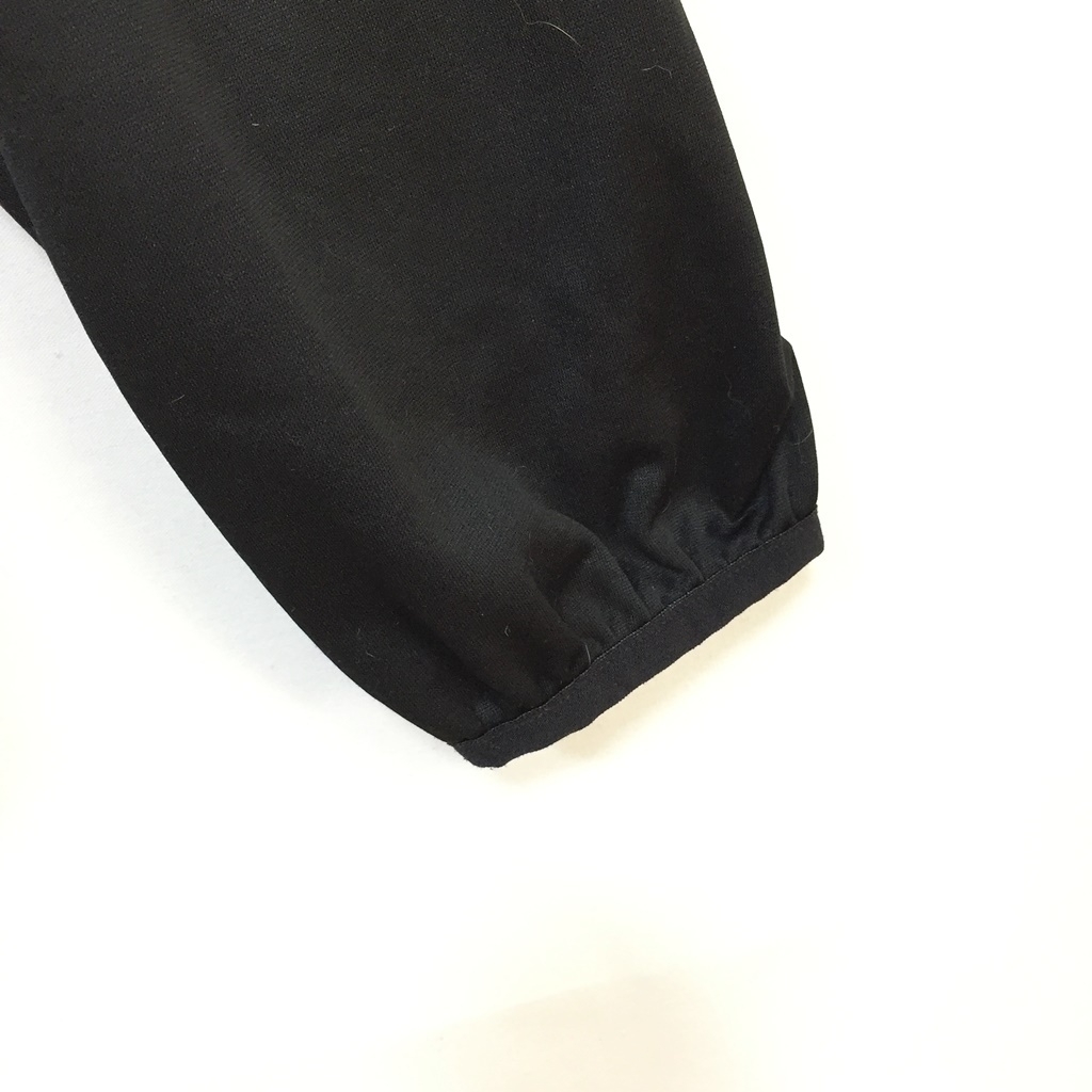 Adidas/ Adidas спорт одежда длинный рукав mok шея Logo Mark черный обратная сторона ворсистый размер L мужской 