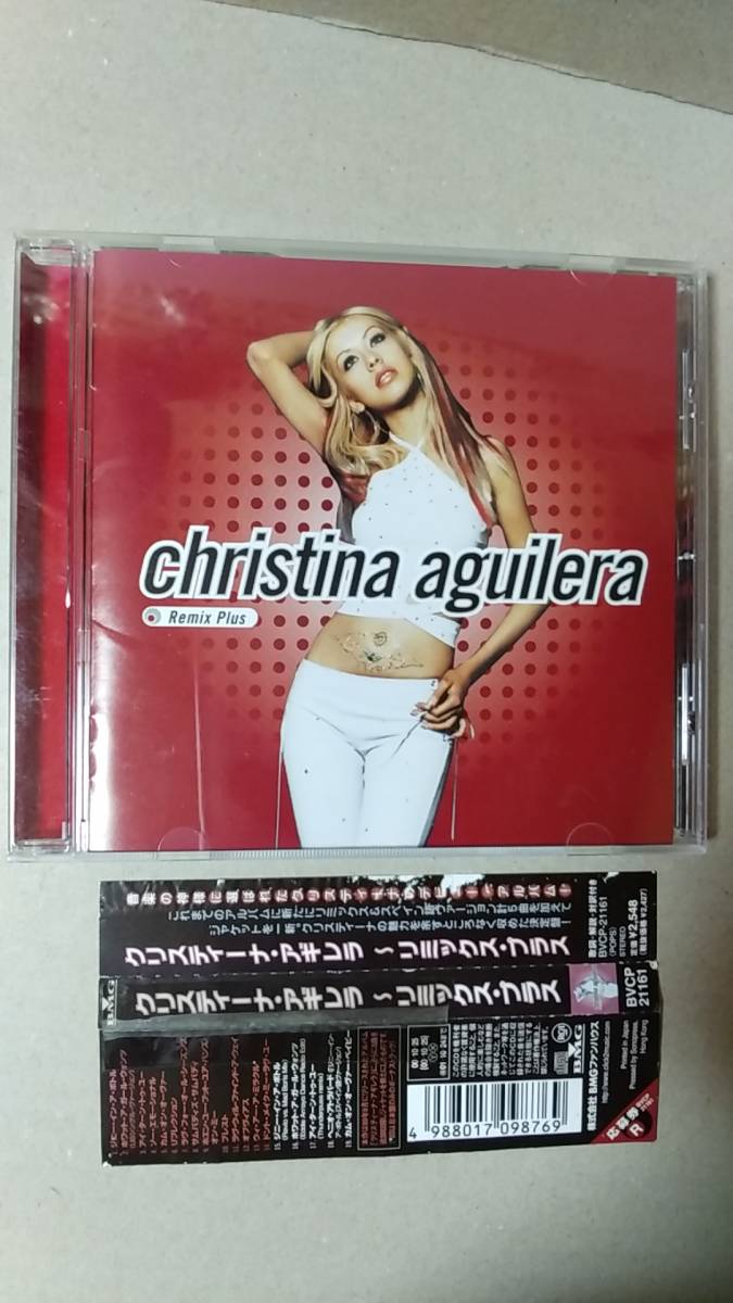CD/ поп-музыка CHRISTINA AGUILERA / REMIX PLUS 2000 год записано в Японии б/у Christie na*agirela