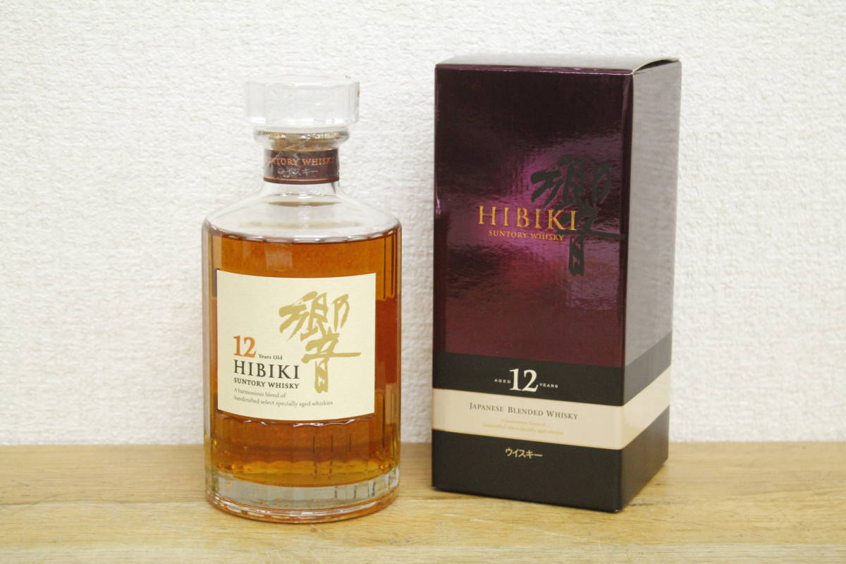 未開栓】サントリー ウイスキー 響 12年 SUNTORY HIBIKI ジャパニーズ