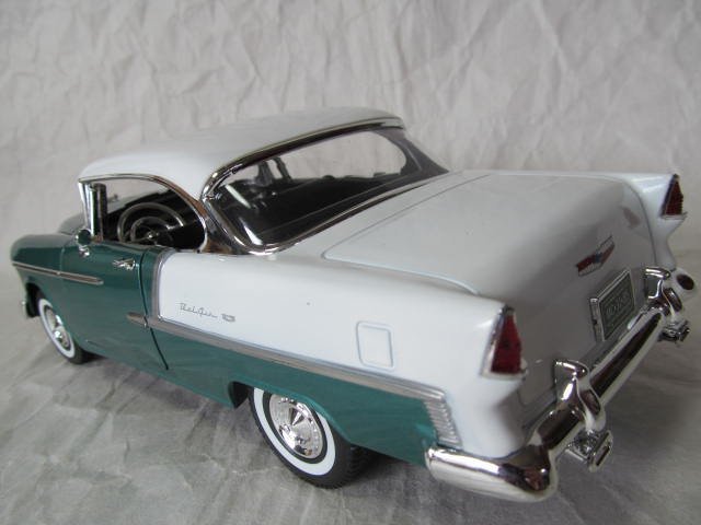 { nationwide equal postage 800 jpy }* super rare 1|18 Chevrolet Belair -1955 year white / green bell air 