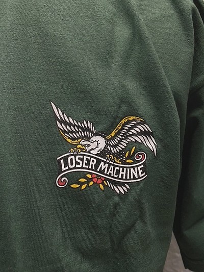 LOSER MACHINE GLORY BOUND Tシャツ フォレストグリーン ルーザーマシーン ハーレー スケーター ストリート ショベル スポーツスター_画像6