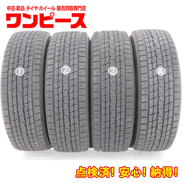 中古タイヤ 4本セット 225/65R17 102Q 17インチ グッドイヤー ICE NAVI SUV 冬 ハリアー/RAV4 送料無料（沖縄、離島除く）a16135_画像1