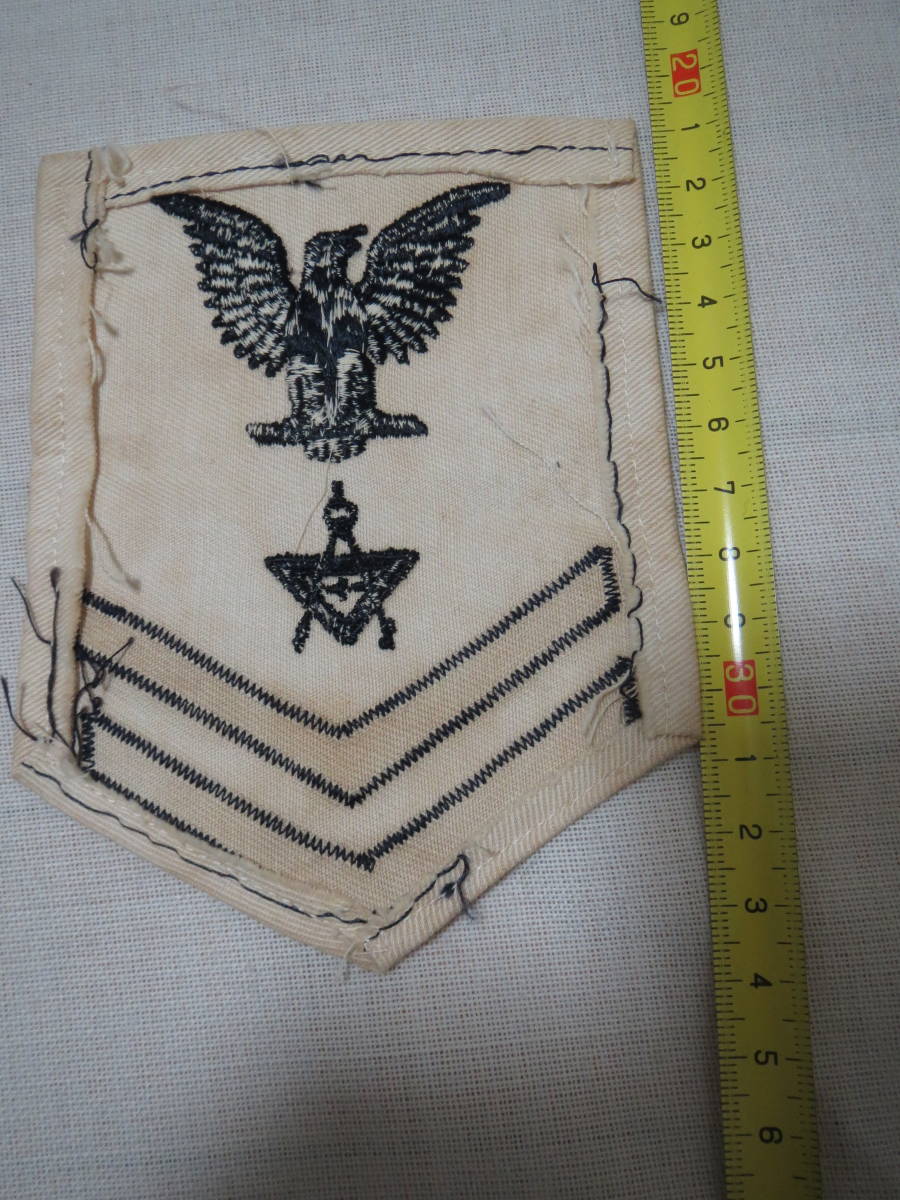 ☆実物 入手困難 WW2 US.NAVY アメリカ海軍 階級章 シェブロン ☆実物 入手困難 WW2 US.NAVY アメリカ海軍 階級章 シェブロン