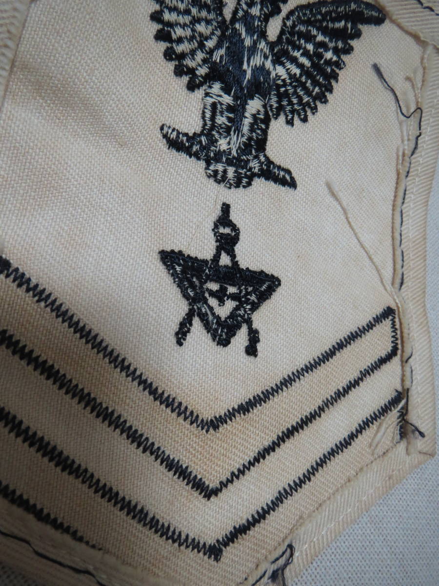 ☆実物 入手困難 WW2 US.NAVY アメリカ海軍 階級章 シェブロン ☆実物 入手困難 WW2 US.NAVY アメリカ海軍 階級章 シェブロン