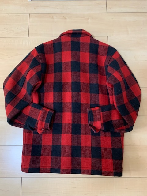 冬の華 テンダーロイン バッファロー チェック シャツ ジャケット S 赤