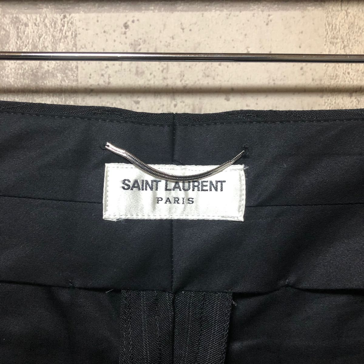 SAINT LAURENT PARIS 18ss スラックス サンローラン ブラック